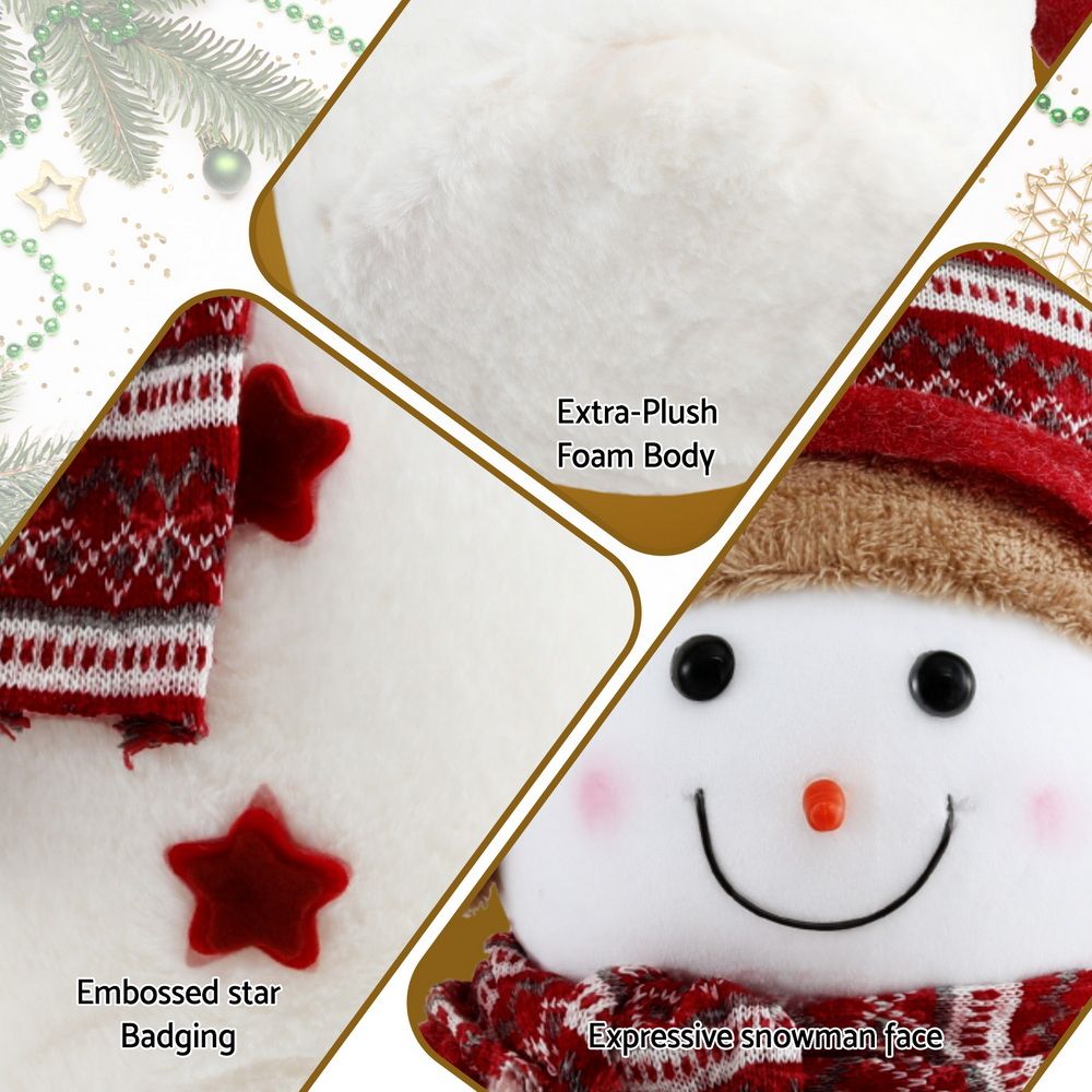 Jingle Jollys Christmas Snowman Handicraft Ornaments Party Decorations 60cm