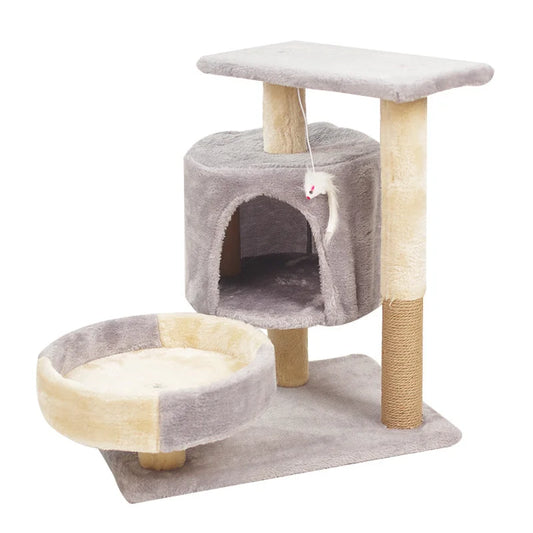 A Cat’s Dream Paradise: Natural Solid Wood Cat Climbing