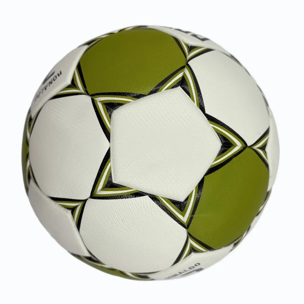 A local gold color matching size5 football PU fitting