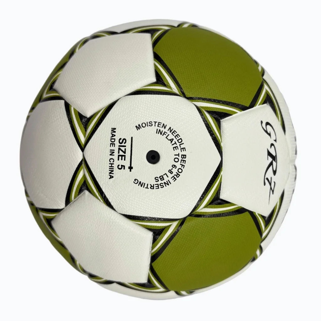 A local gold color matching size5 football PU fitting