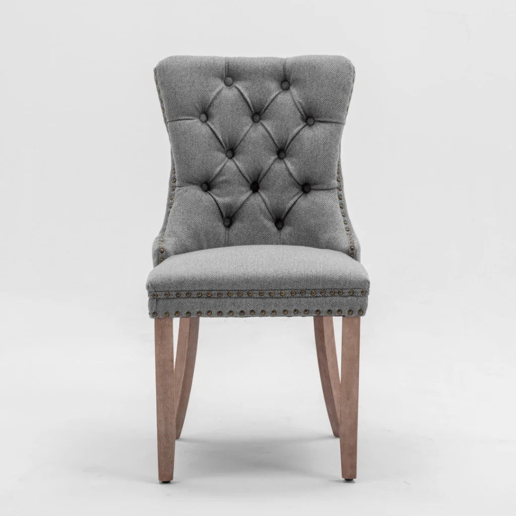 AADEN Modern Elegant Button-Tufted Upholstered Fabric