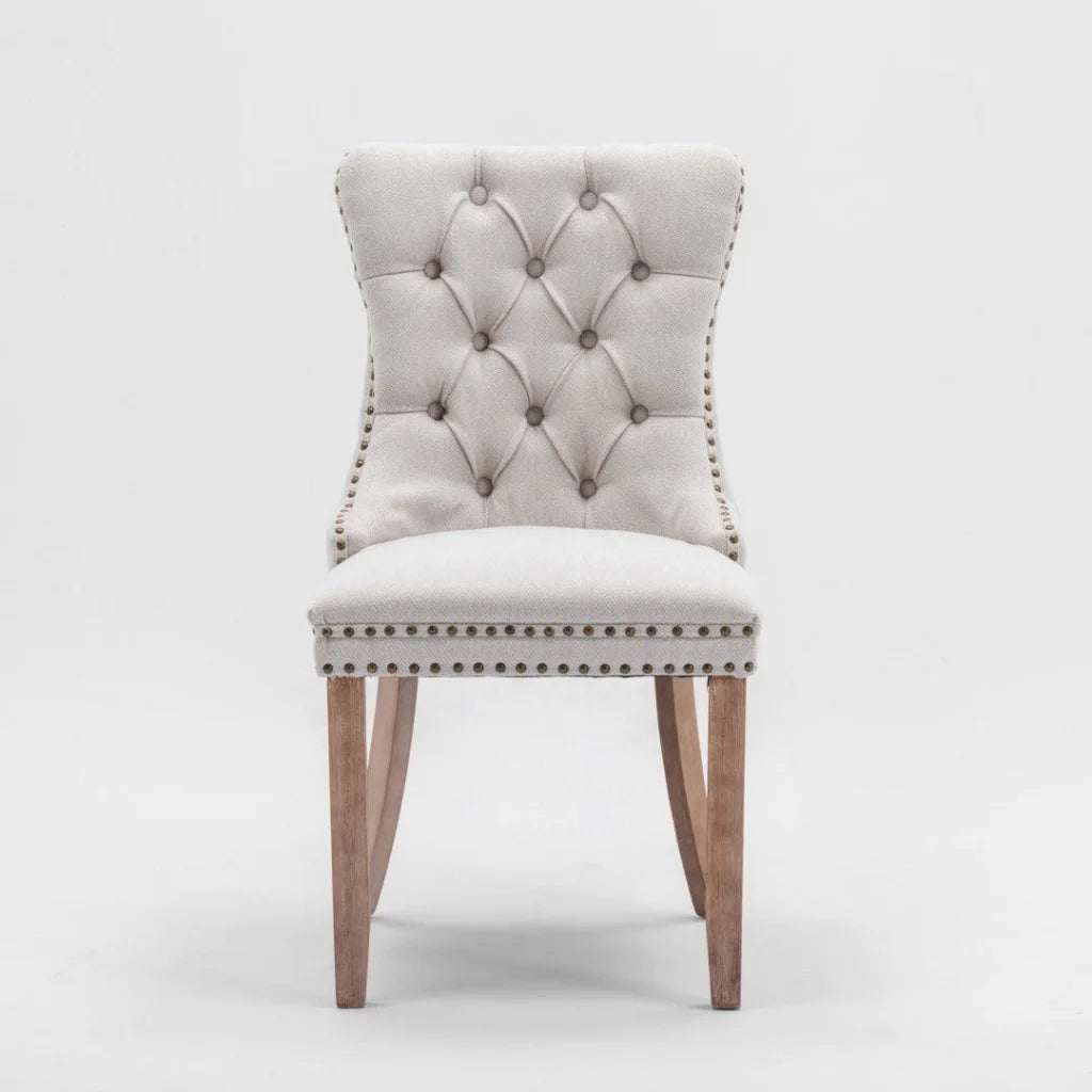 AADEN Modern Elegant Button-Tufted Upholstered Fabric