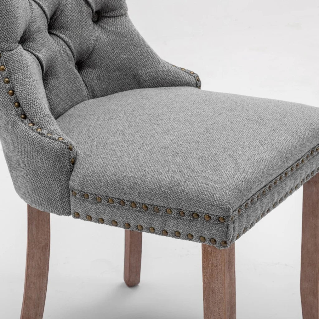 AADEN Modern Elegant Button-Tufted Upholstered Fabric