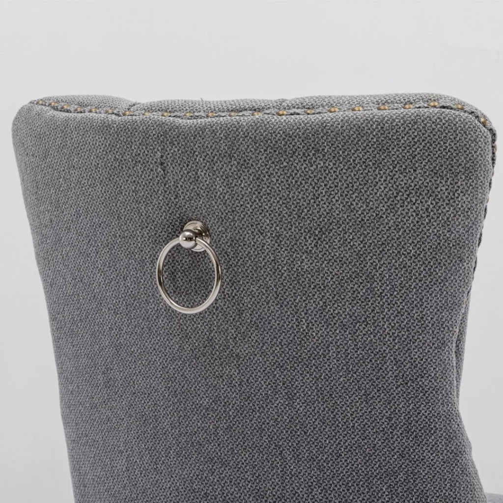 AADEN Modern Elegant Button-Tufted Upholstered Fabric