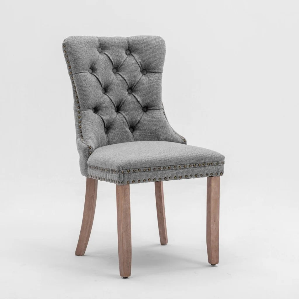 AADEN Modern Elegant Button-Tufted Upholstered Fabric