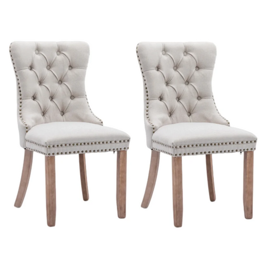 AADEN Modern Elegant Button-Tufted Upholstered Fabric