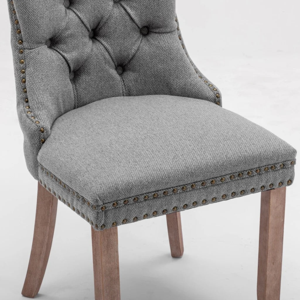 AADEN Modern Elegant Button-Tufted Upholstered Fabric