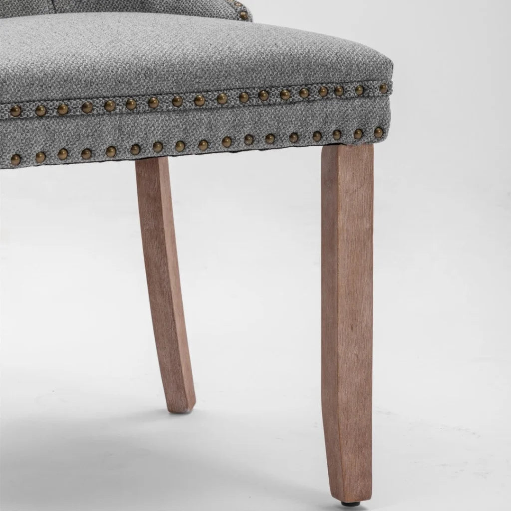 AADEN Modern Elegant Button-Tufted Upholstered Fabric