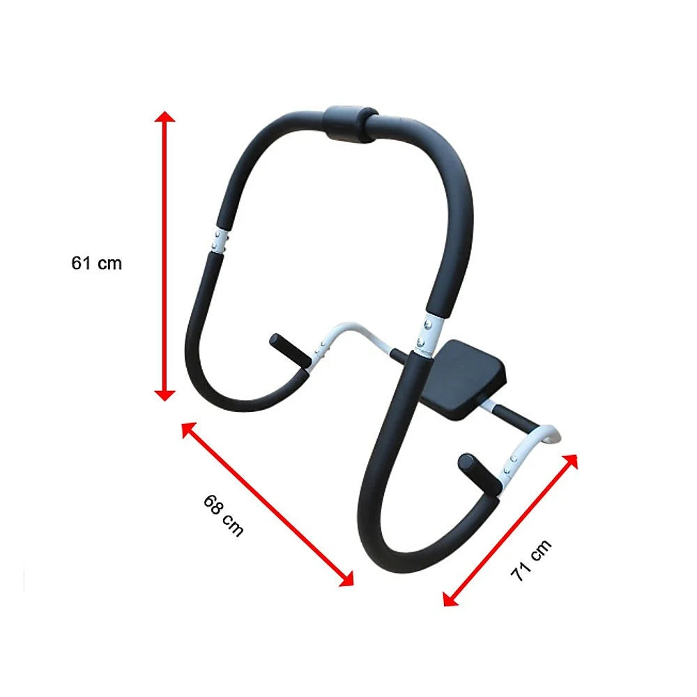 Ab Crunch Abdominal Exercise Roller with Computer - Fitness