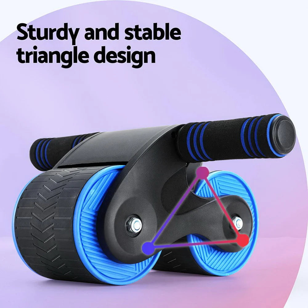 Ab Roller Automatic Rebound Abdominal Wheel - Home Gym