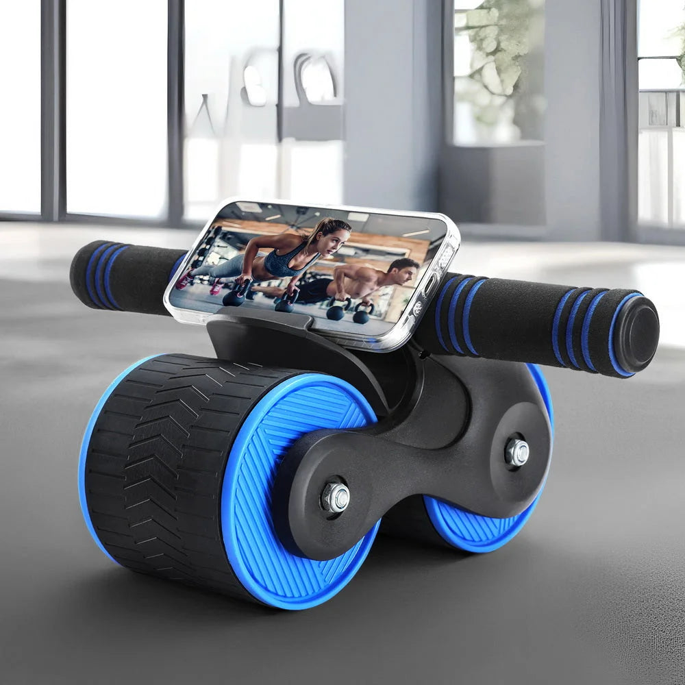 Ab Roller Automatic Rebound Abdominal Wheel - Home Gym