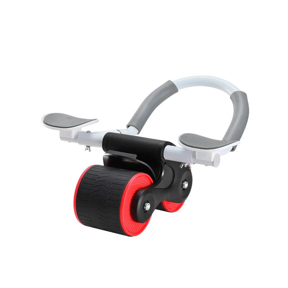 Ab Roller Automatic Rebound Abdominal Wheel with Knee Pad