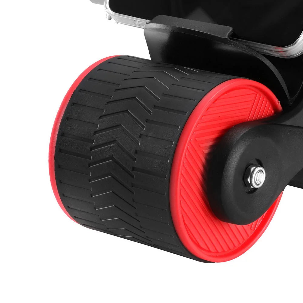 Ab Roller Automatic Rebound Abdominal Wheel with Knee Pad