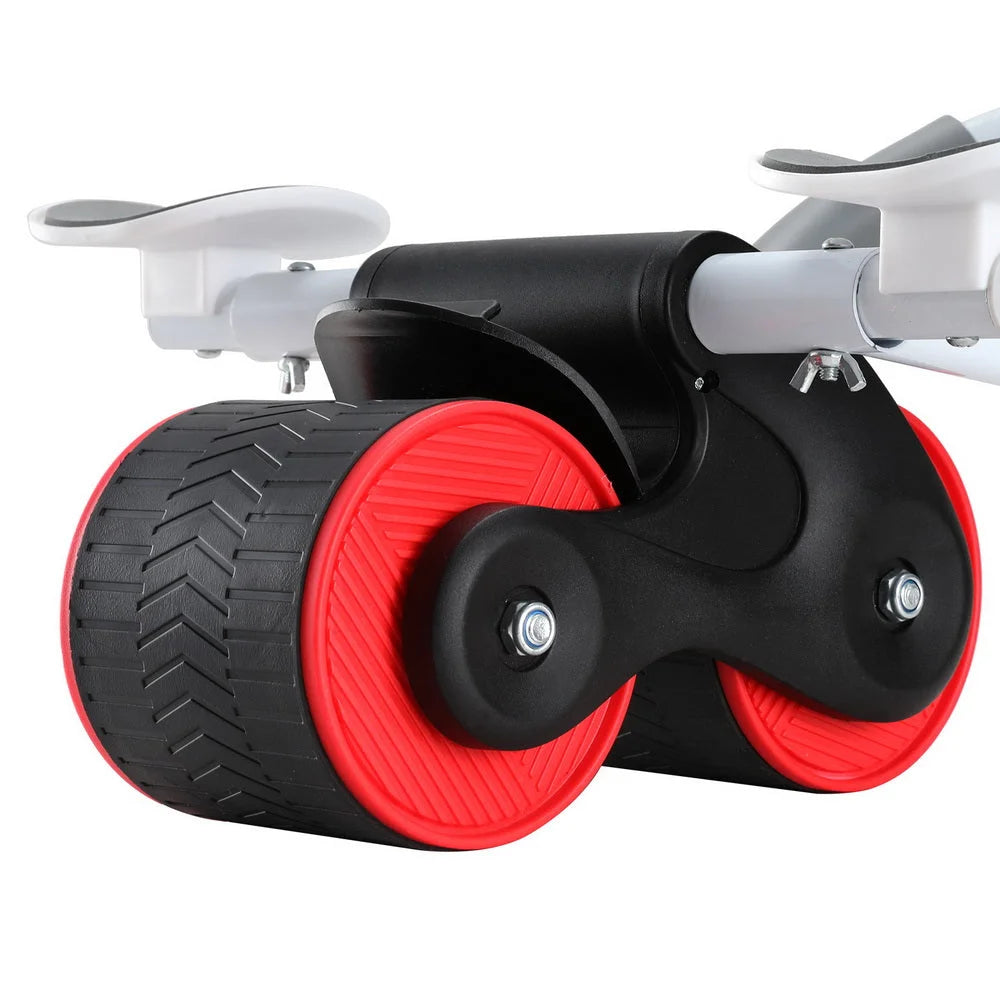 Ab Roller Automatic Rebound Abdominal Wheel with Knee Pad