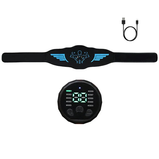 Abdominal Toning Belt Muscle Stimulator with Metal Sheet