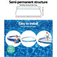 Above Ground Swimming Pool 305x76cm Fast Set Family Pool
