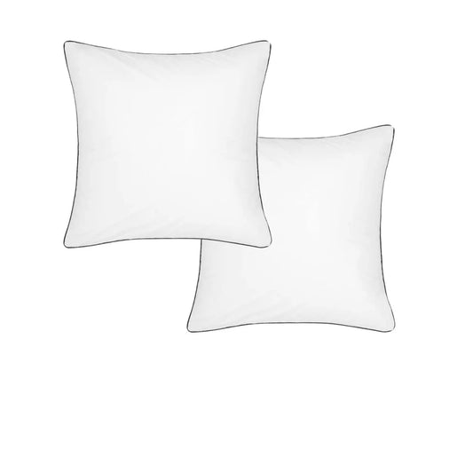 Accessorize European Pillowcases Hotel Deluxe Cotton