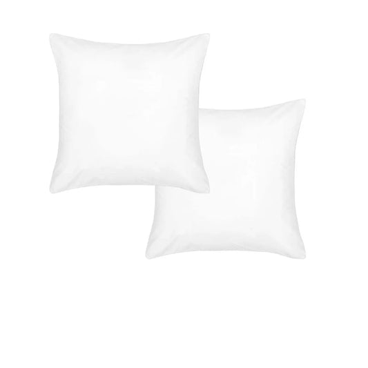 Accessorize European Pillowcases Hotel Deluxe Cotton White