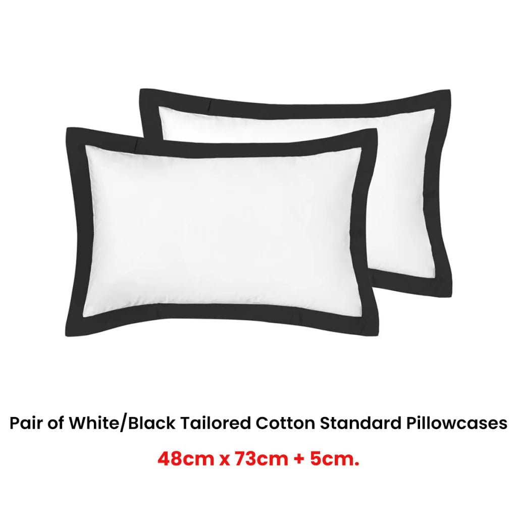 Accessorize Pillowcases Hotel Deluxe Cotton Standard