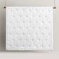 Accessorize Waffle White 3-Piece Comforter Set - Queen