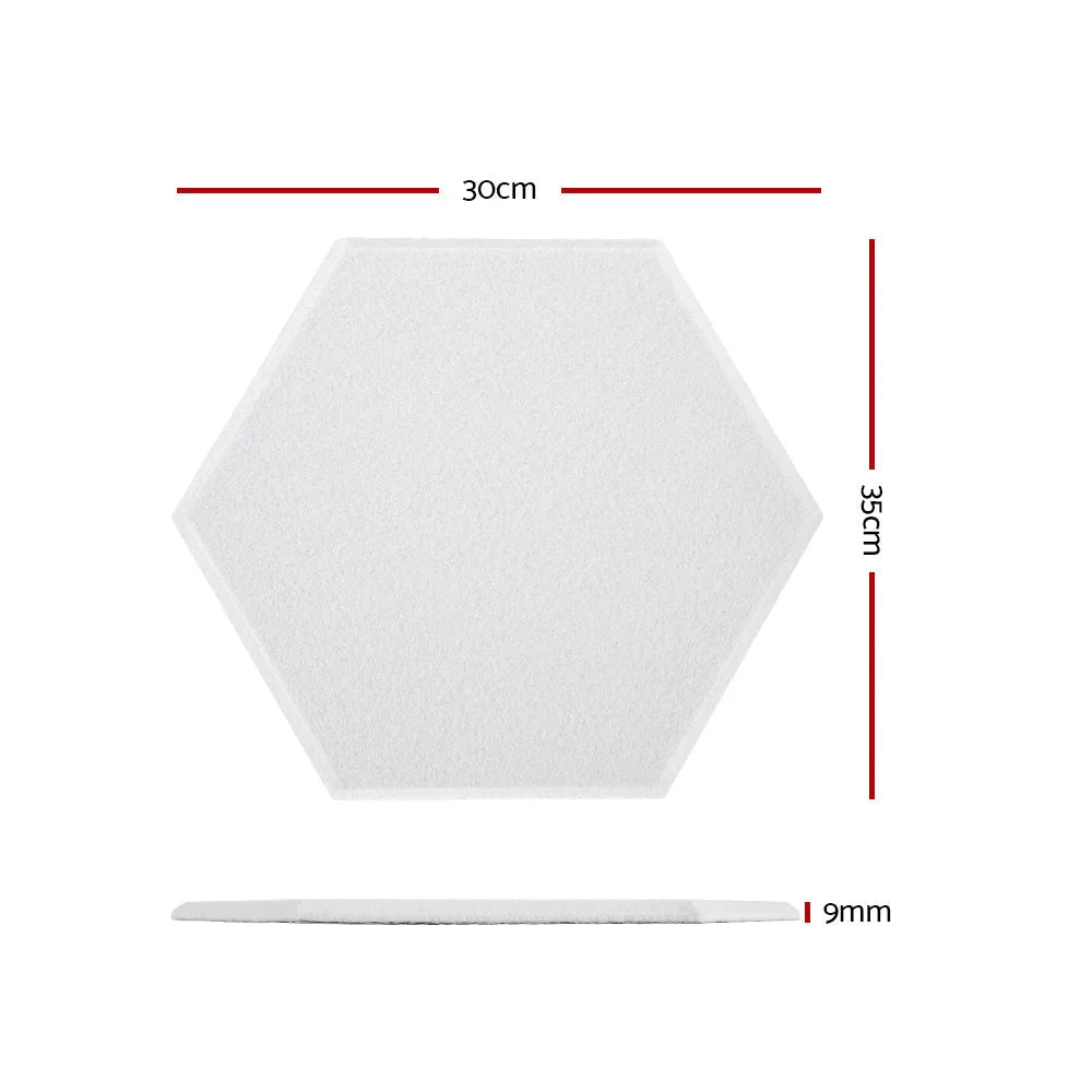 Acoustic Foam 12PCS 35x30x0 9cm Soundproof Absorption Panel Adhesive