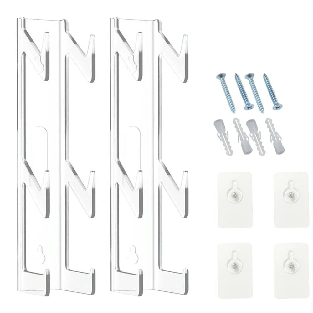 Acrylic Game Controller And Headphone Wall Mount - Set Of 2-1964932261711319040