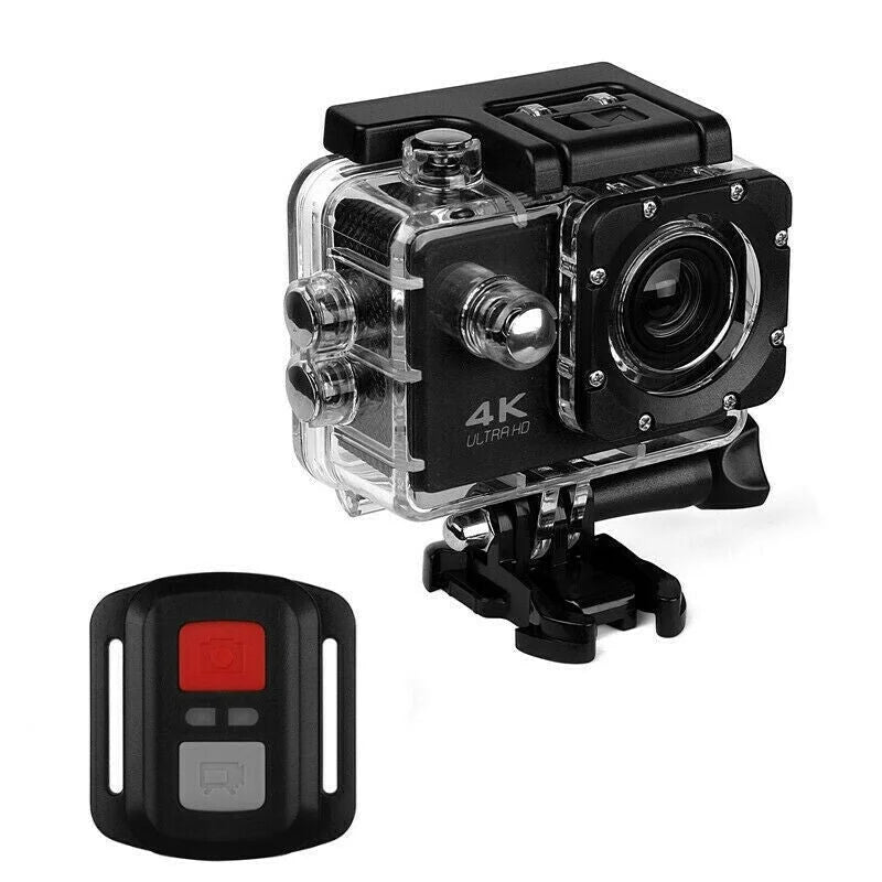 Action Camera 4K WiFi Sports DV Cam - BDI New - Photography