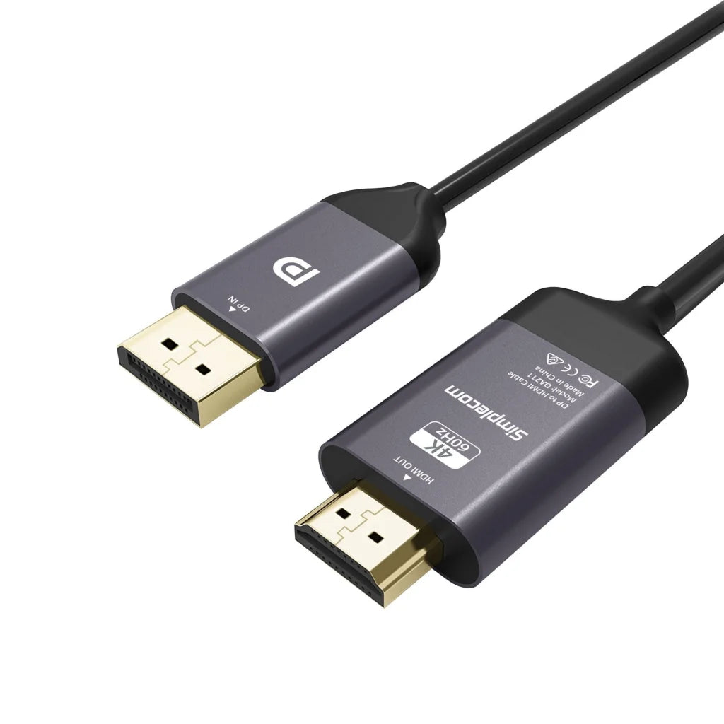 Active DisplayPort to HDMI 2.0 Cable DA211 2M 4K@60Hz