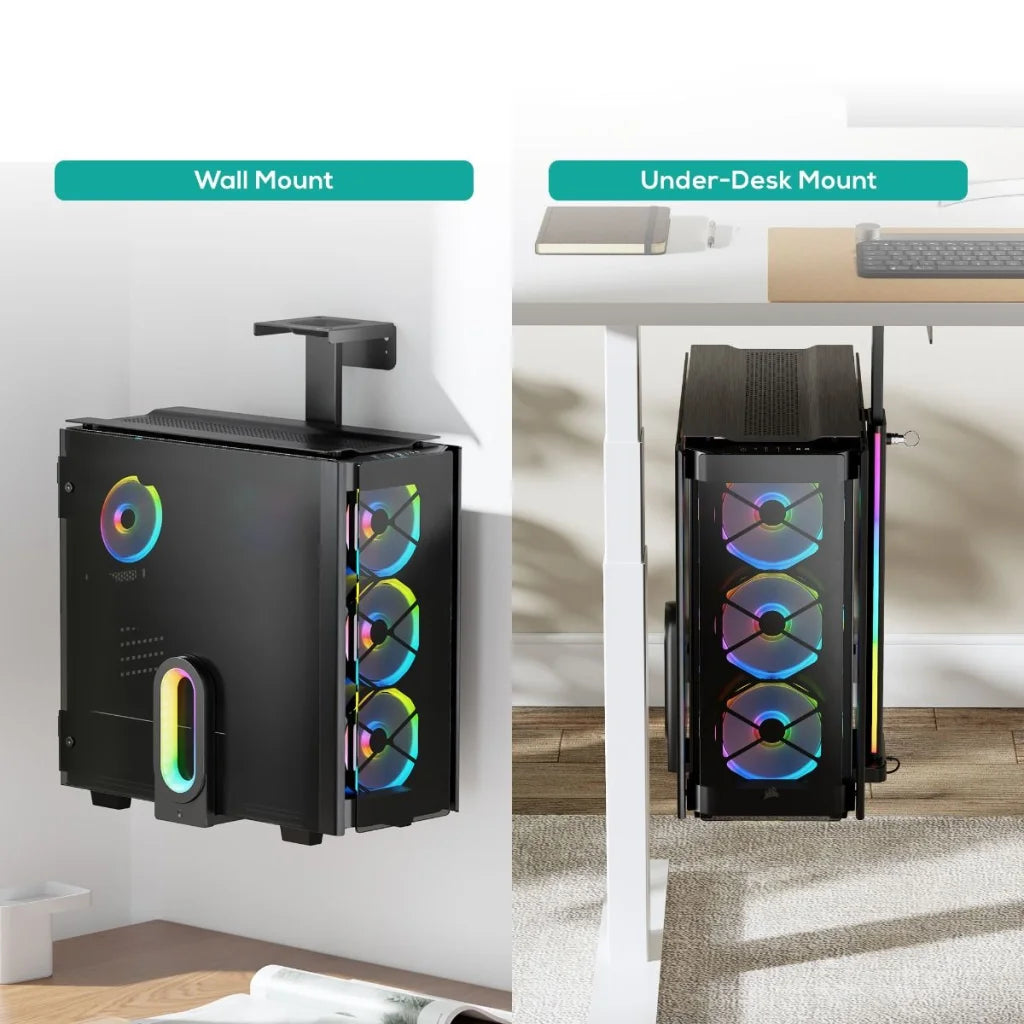 activiva RGB Ultra-Wide Adjustable Wall & Under-Desk Gaming