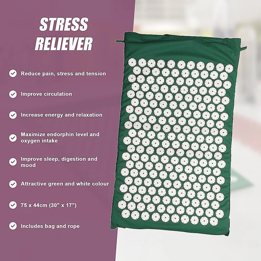 Acupressure Yoga Health Fitness Mat - Kung Fu Pilates