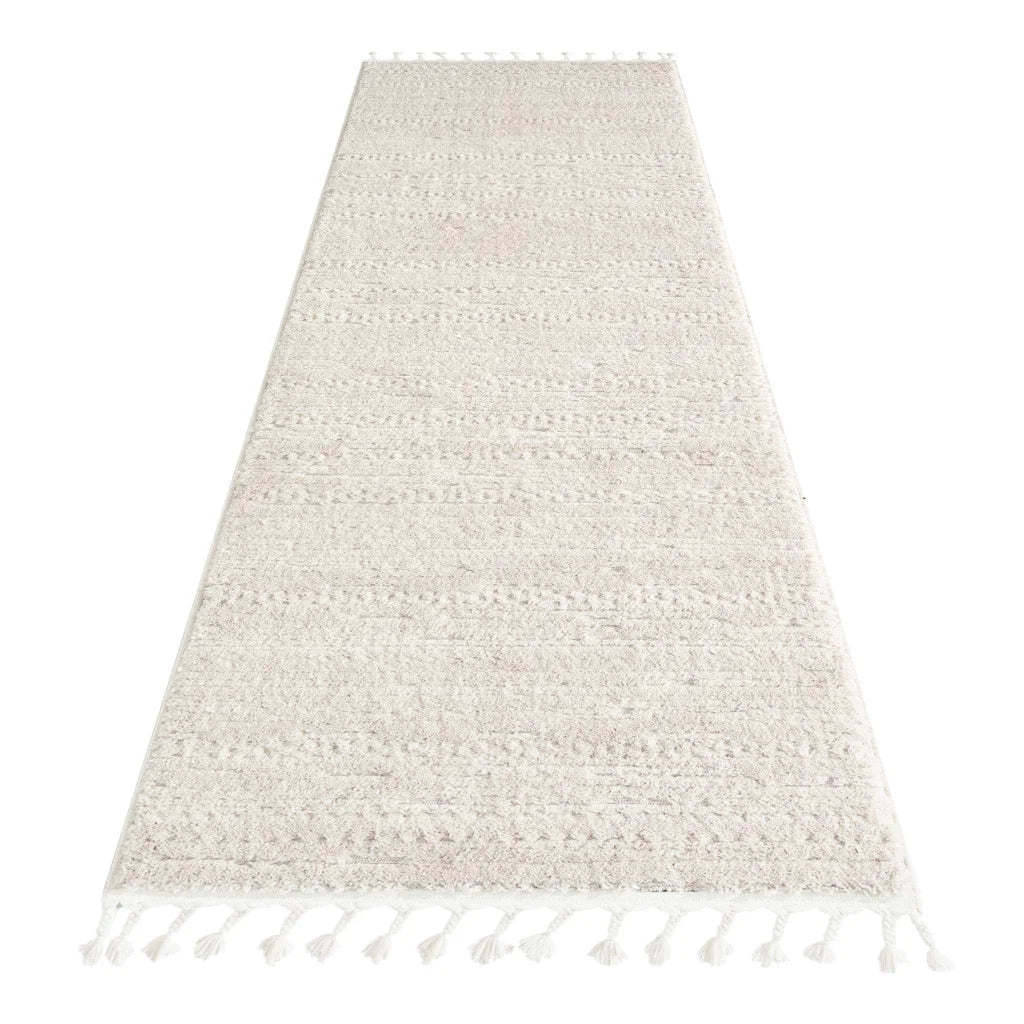 Addie Soft Pile Rug - Ivory - 160x230 - Home & Garden