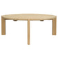 Adelle Round Coffee Table (Natural) - Furniture > Living