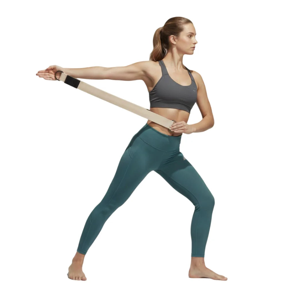Adidas Premium Yoga Strap 2.5m Long Adjustable Belt Pilates