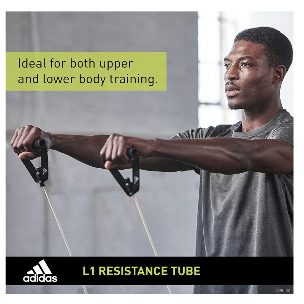 Adidas Resistance Tube Yoga Pilates Gym Exercise Home