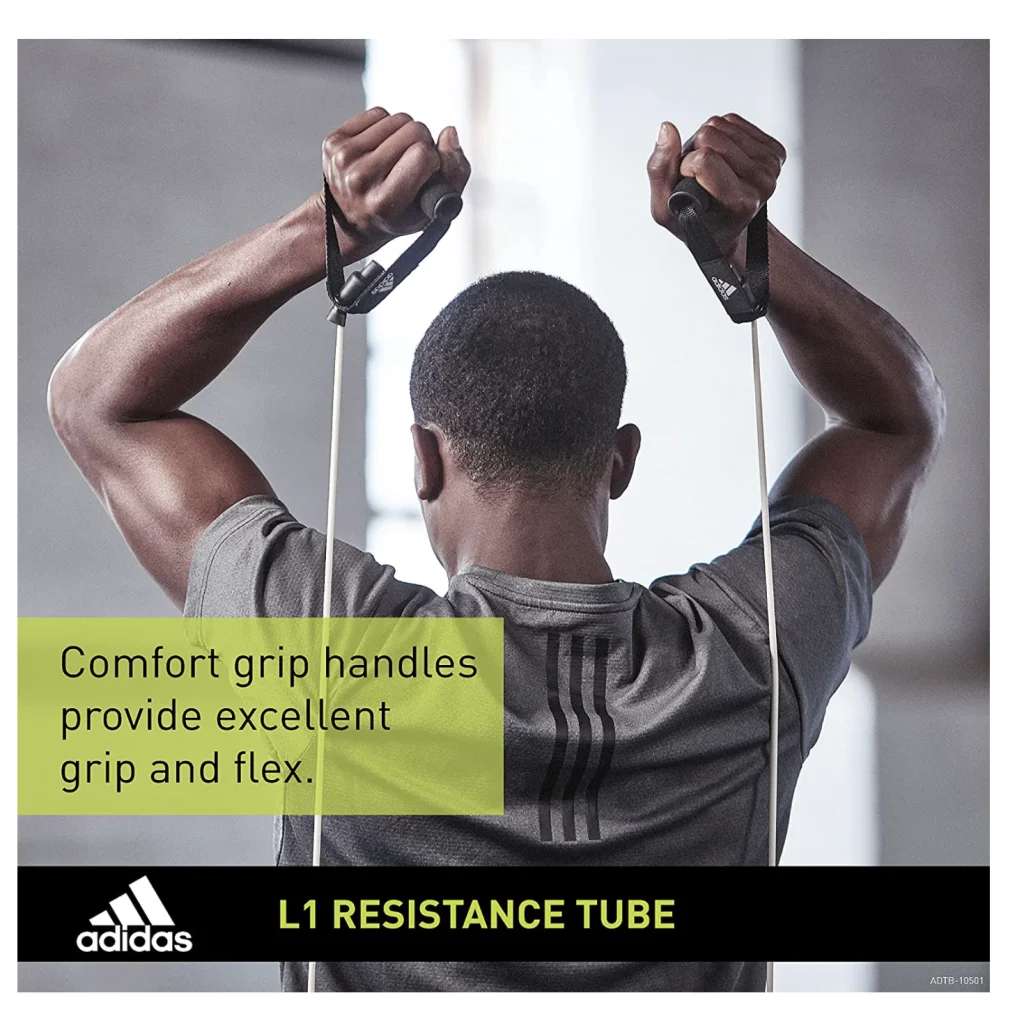 Adidas Resistance Tube Yoga Pilates Gym Exercise Home