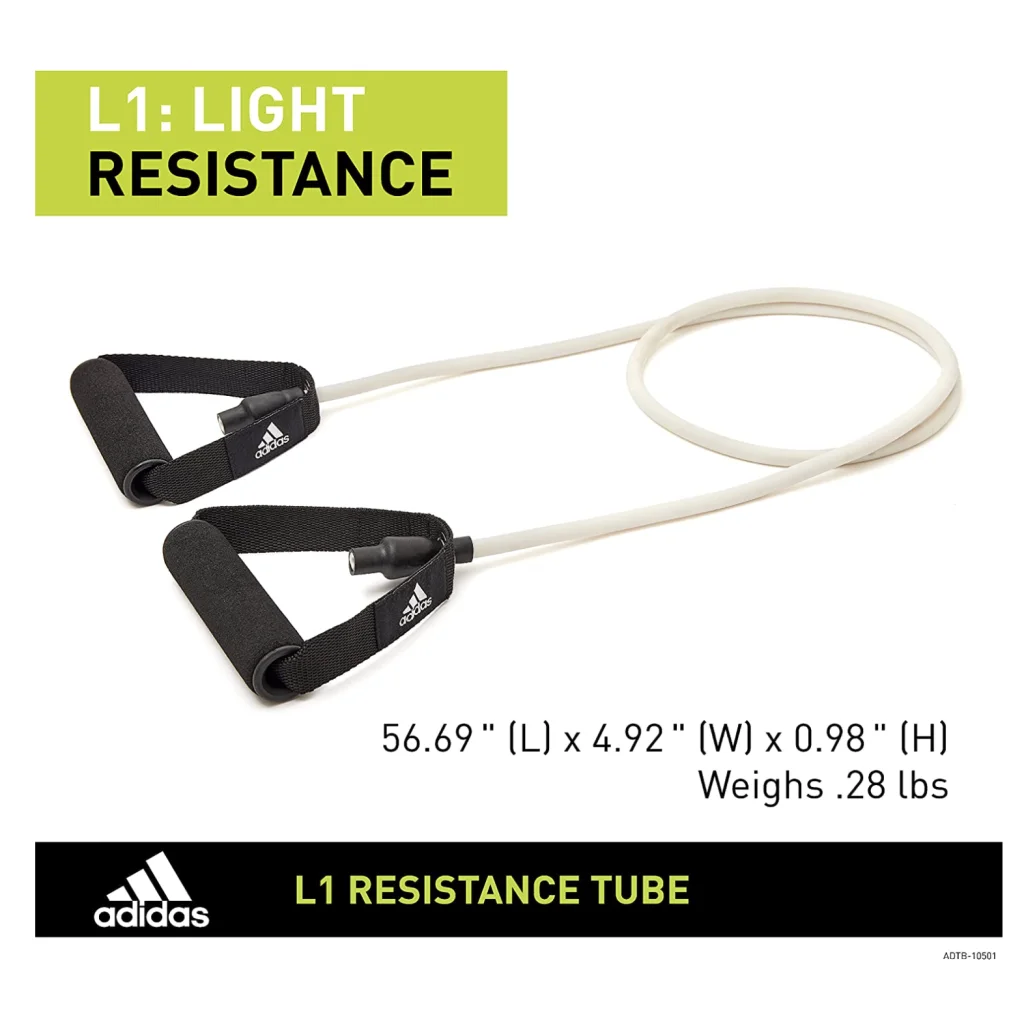 Adidas Resistance Tube Yoga Pilates Gym Exercise Home