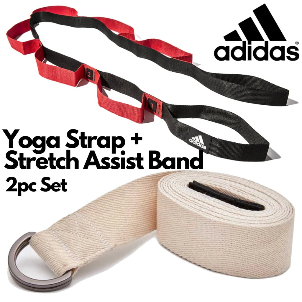 Adidas Stretch Assist Band Looped + Yoga Strap 2.5m