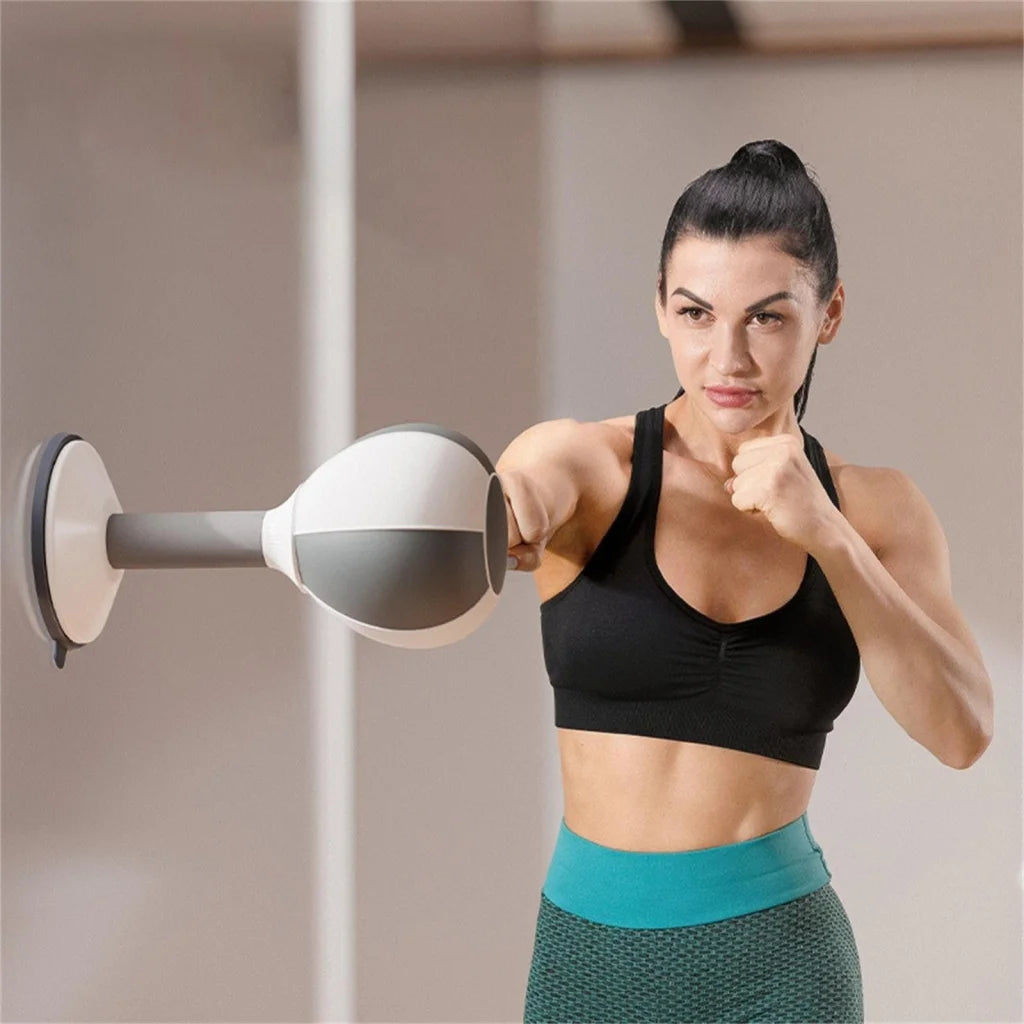 Adjustable 2-In-1 Sit-Up Boxing Ball Stand With Punching