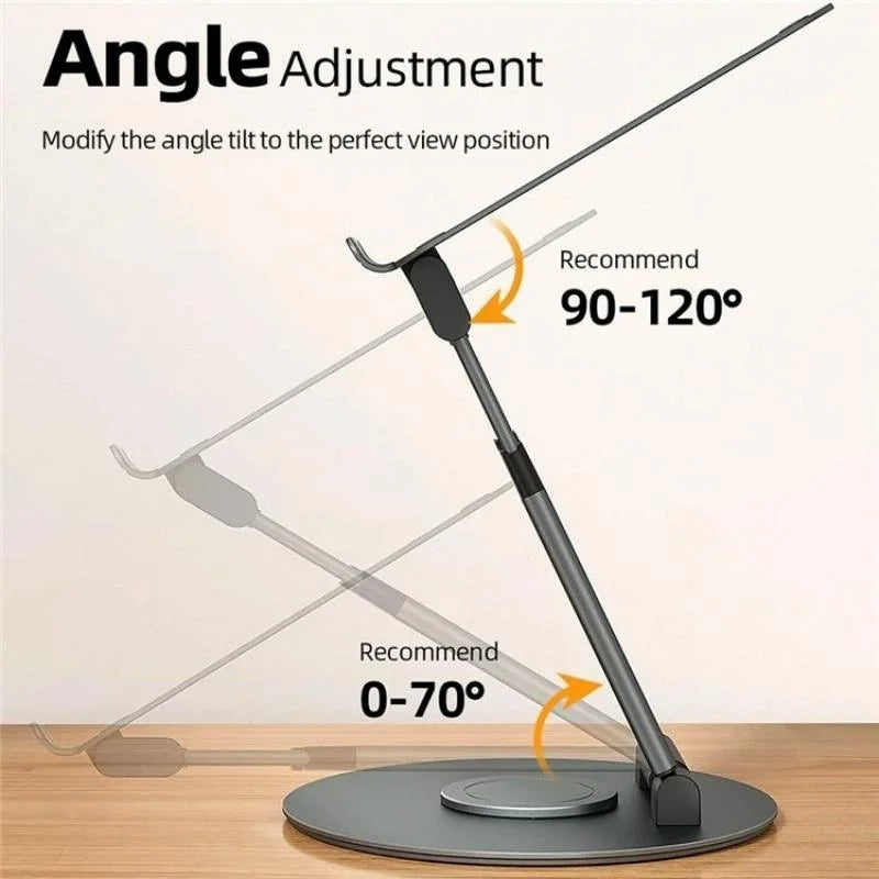 Adjustable 360 Degree Rotating Laptop Stand for 10-17 Inch