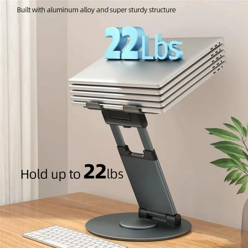 Adjustable 360 Degree Rotating Laptop Stand for 10-17 Inch