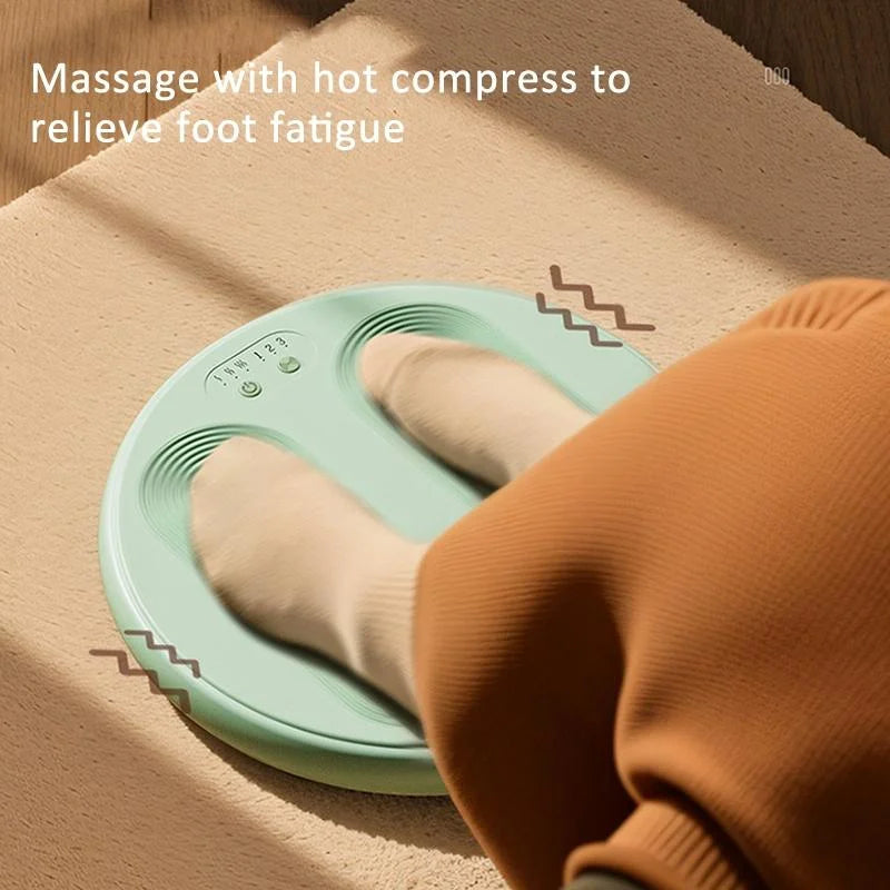 Adjustable 5V Usb Foot Massager Warmer 3 Temp & Vibration