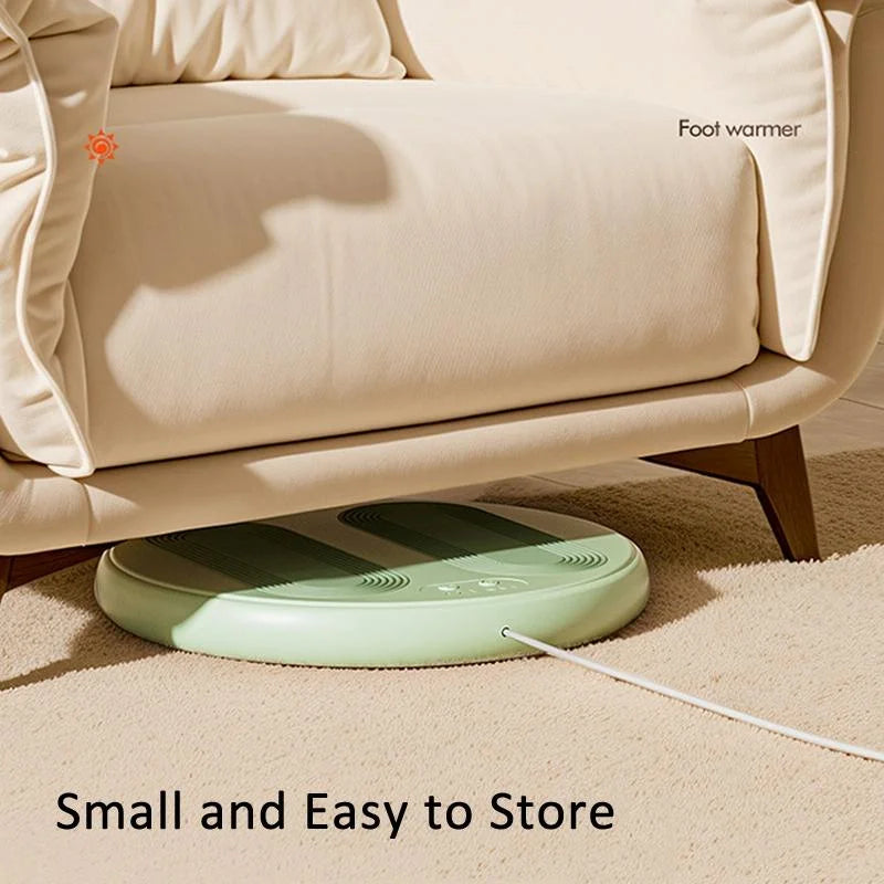 Adjustable 5V Usb Foot Massager Warmer 3 Temp & Vibration