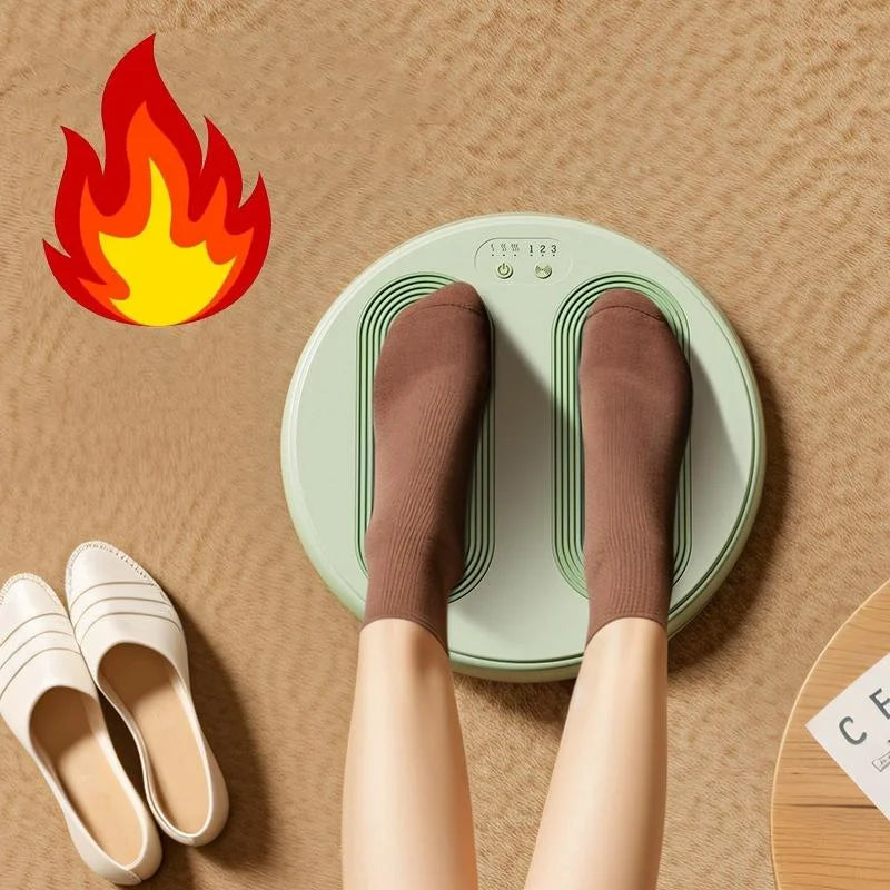 Adjustable 5V Usb Foot Massager Warmer 3 Temp & Vibration