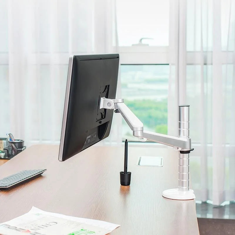 Adjustable Aluminum Lcd Monitor Stand - Height-1964932267444932611