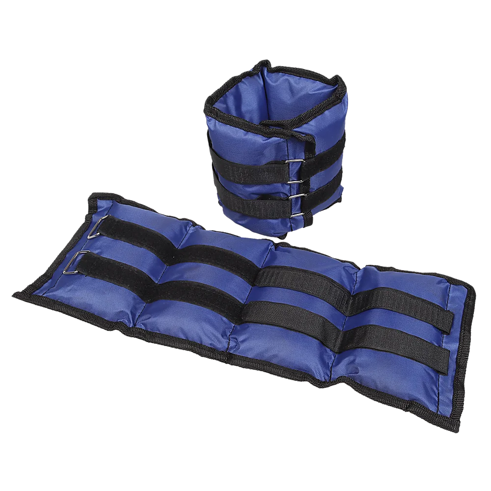 Adjustable Ankle/Wrist Weight Straps 5KG - Fitness