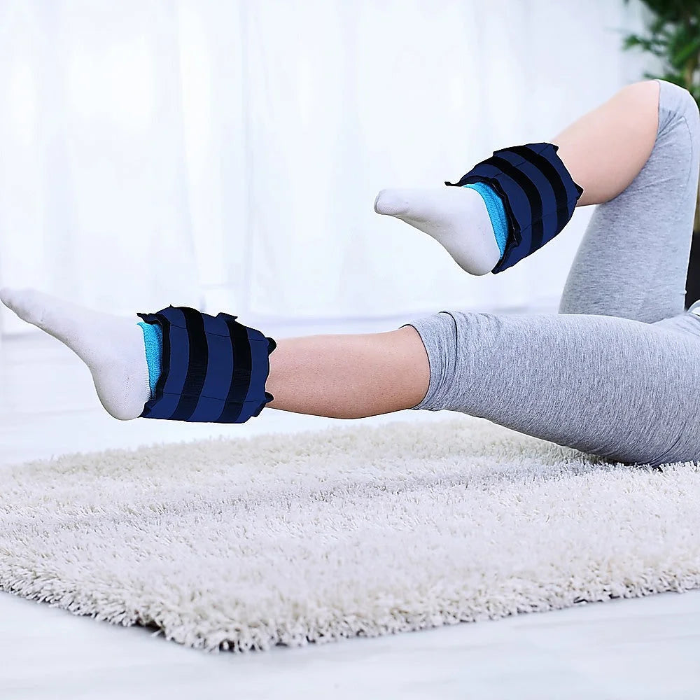 Adjustable Ankle/Wrist Weight Straps 5KG - Fitness