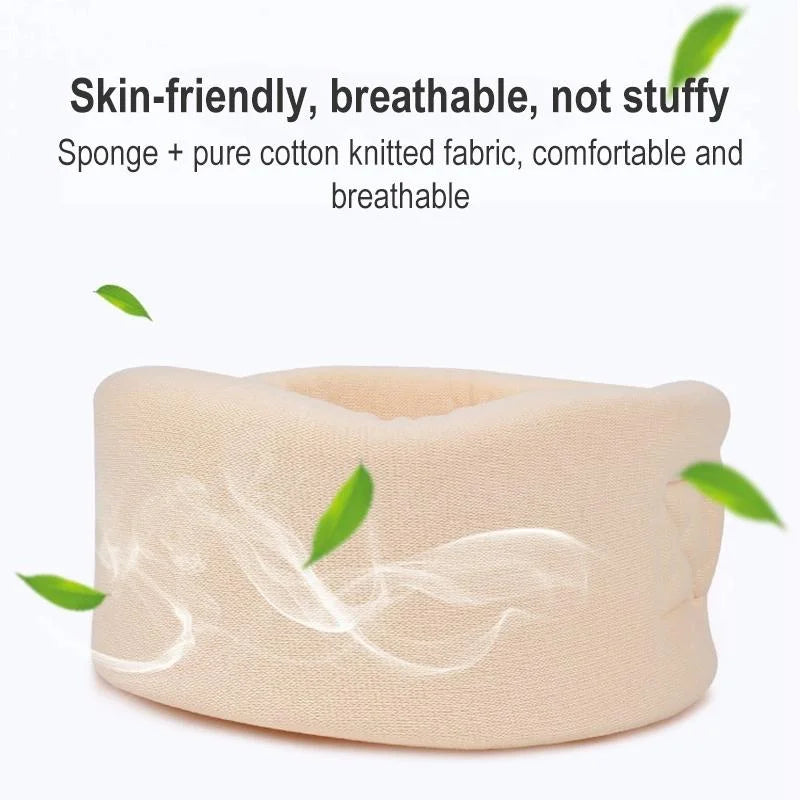 Adjustable Breathable Neck Brace Size L Flesh For Men &