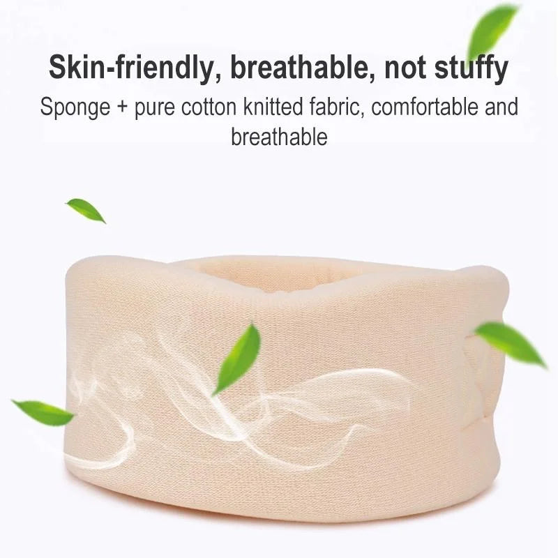 Adjustable Breathable Neck Brace Size M Flesh For Men &
