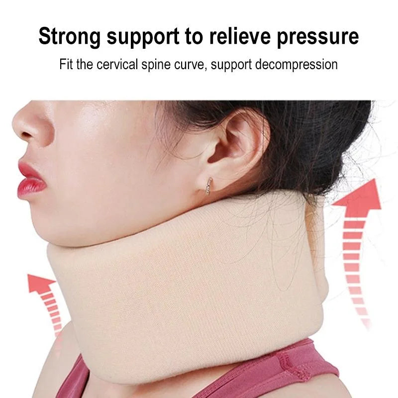 Adjustable Breathable Neck Brace Size S Flesh For Men &
