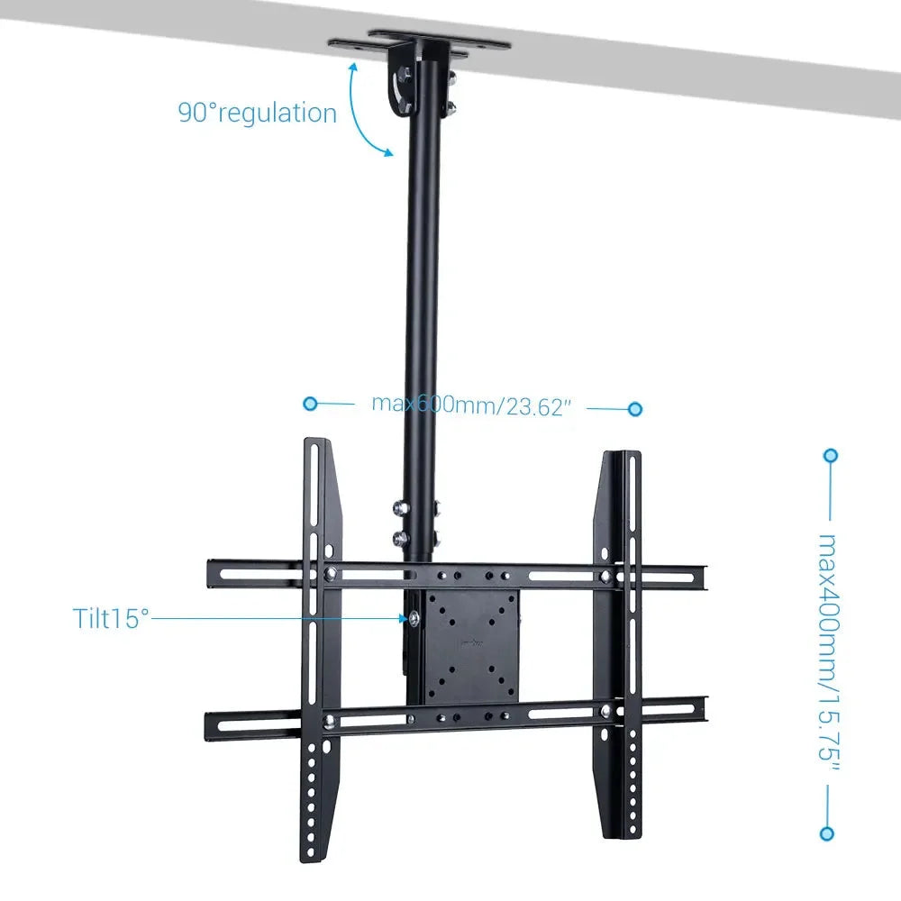 Adjustable Ceiling TV Mount for 26 65 LCD LED